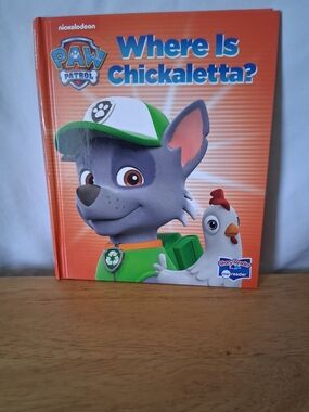 Paw Patrol Orange & Green Where Is Chickaletta? Picture Book